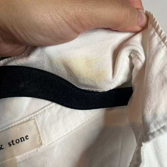 Anthropologie Cloth & Stone white button down shirt - Picture 3 of 6